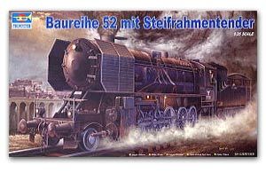 Trumpeter 1/35 scale model 00210 Bavarian BR52 steam locomotive
