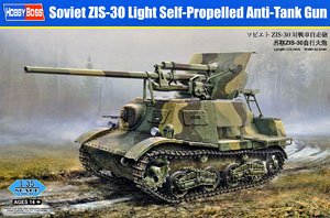 Hobby Boss 1/35 scale tank models 83849 World War II Soviet ZIS-30 76.2mm self-propelled artillery