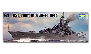 Trumpeter 1/700 scale model 05784 US Navy California Battleship BB-44 1945
