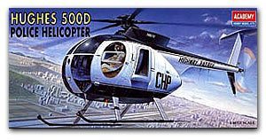 ACADEMY 12249/1643 Hughes 500D helicopter surveillance