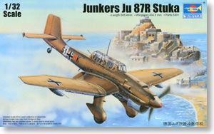 Trumpeter 1/32 scale model 03216 Juke Ju87R Sturka dive bomber *