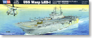 Hobby Boss 1/700 scale war ship models 83402 US Navy Hornets LHD-1 "Hornets" amphibious assault ship