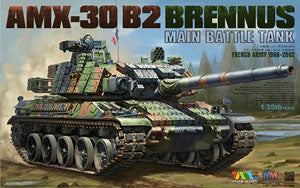 Tiger Model 1/35 scale 4604 France AMX-30B2 BRENNUS main battle tank heavy armor type
