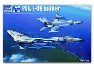 Trumpeter 1/48 scale model 02845 Shenyang J-8B "long whale" interceptor