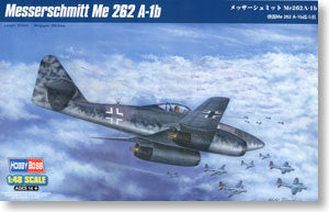 Hobby Boss 1/48 scale aircraft models 80375 Messers Mitter Me262A-1b fighter