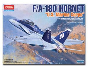 ACADEMY 12422 F / A-18D Hornet carrier-based strike fighter "USMC"