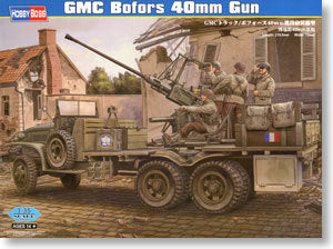 Hobby Boss 1/35 scale tank models 82459 Universal Bofors 40mm mobile air defense truck