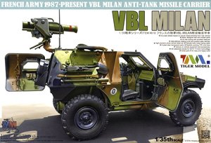 Tiger Model 1/35 scale 4618 Panhard VBL4X4 light armored vehicles Milan anti-tank missile mounted type