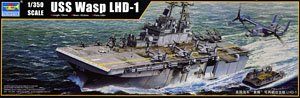 Trumpeter 1/350 scale model 05611 US Navy LHD-1 "Hornets" amphibious assault ship USS Wasp LHD-1