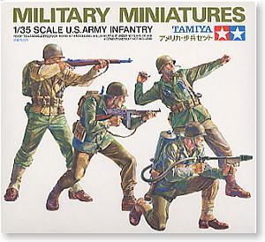 TAMIYA 1/35 scale models 35013 US Army Infantry Operations Group