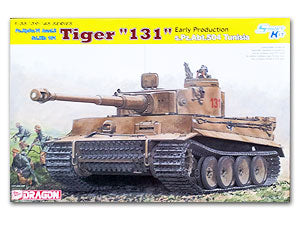 1/35 scale classification Dragon 6820 6 Tiger-type chariot pre-s.Pz.Abt.504 & quot; 131 & quot; Tunisia