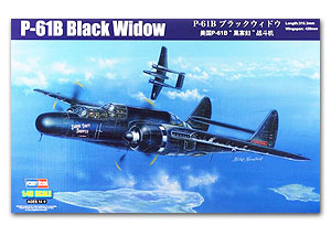 Hobby Boss 1/48 scale aircraft models 81731 P-61B Black widow night fighter