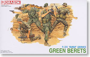1/35 scale model Dragon 3309 US Army Green Beret Special Forces "Vietnam Battlefield"