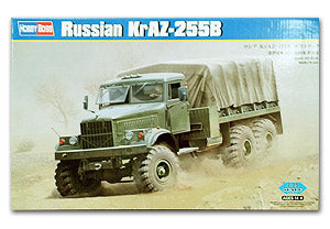Hobby Boss 1/35 scale models 85506 Russian Kras KrAZ-255B heavy duty off-road truck