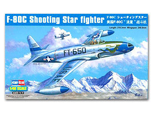 Hobby Boss 1/48 scale aircraft models 81725 F-80C "meteor" fighter