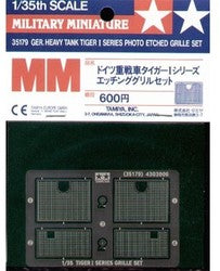 TAMIYA 1/35 scale models 35179 Tiger Reactor Engine Room Heat Exchanger with Protective Net Metal Etching