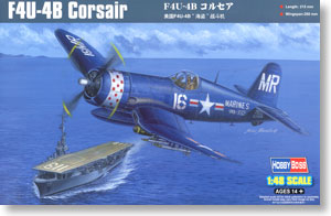 Hobby Boss 1/48 scale aircraft models 80388 F4U-4B Corsair Carrier Bomber *