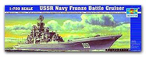 Trumpeter 1/700 scale model 05708 Russian Navy Kirov Fulongzhi missile cruiser