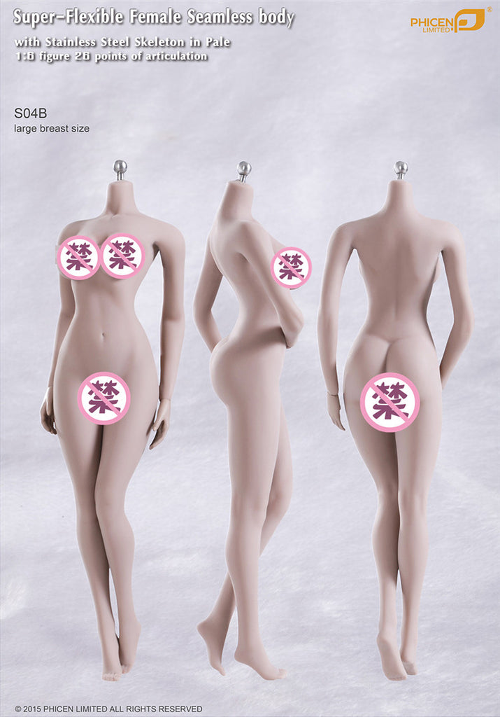 TBLeague All Styles 1/6 Scale Female Seamless Figure Body