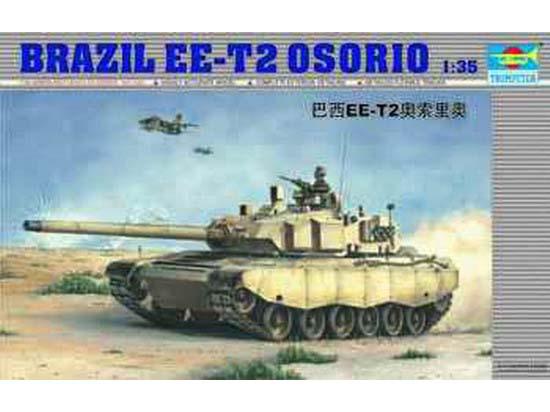 Trumpeter 1/35 scale tank models 00333 EE-T2 Osorio main battle tank