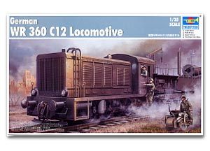 Trumpeter 1/35 scale model 00216 Germany WR360 C12 diesel locomotive
