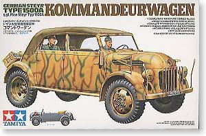 TAMIYA 1/35 scale models 35235 World War II Germany Steyr 1500A senior officers to contact the car