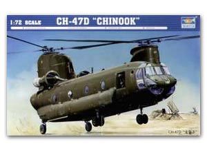 Trumpeter 1/72 scale model 01622 CH-47D Chinook heavy transport helicopter