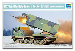 Trumpeter 1/35 scale models 01047 M270 / A1 Multiple Launch Rocket System - Finland / Netherlands