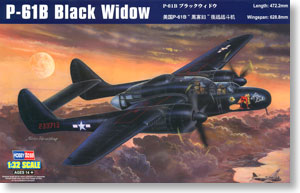 Hobby Boss 1/32 scale aircraft models 83209 P-61B Black Widow Night Fighter