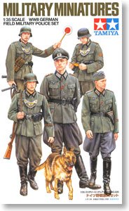 TAMIYA 1/35 scale models 35320 German Army Military Police (Field Gendarmerie) Group