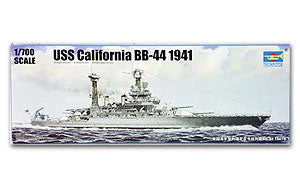 Trumpeter 1/700 scale model 05783 US Navy California Battleship BB-44 1941