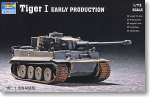 Trumpeter 1/72 scale model 07242 No. 6 heavy truck tiger type