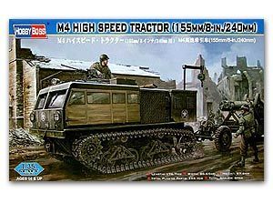 Hobby Boss 1/35 scale tank models 82408 M4 heavy artillery high speed tractor (155MM / 8 inch / 240MM)