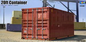 Trumpeter 1/35 scale models 01029 20 ft container