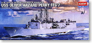 ACADEMY 14102 US Navy FFG-7 "Oliver Hazard Perry" missile frigate