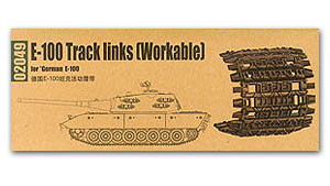 Trumpeter 1/35 scale model 02049 E-100 series plan for heavy-duty combat vehicles with heavy track