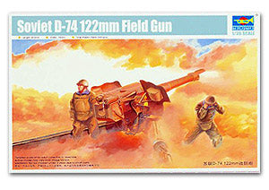 Trumpeter 1/35 scale model 02334 Soviet D-74 122mm Field Gun