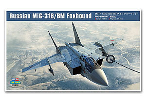 Hobby Boss 1/48 scale aircraft models 81754 MiG-31B/BM Foxhound-B