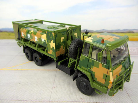 KNL Hobby Diecast Truck 1:43 scale Steyr Truck Oil tanker Chinese army Military Shan Xi Automobile truck PLA heavy truck Container truck