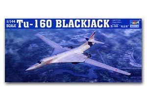 TRUMPETER 1/144 scale model 03906 Tu-160 Pirate Flag Supersonic Bomber