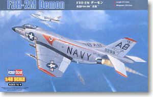 Hobby Boss 1/48 scale aircraft models 80365 F3H-2M "demon" carrier-based fighter