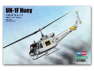 Hobby Boss 1/72 scale helicopter model aircraft 87230 UH-1F Yiluo Kui general helicopter