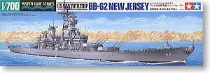 TAMIYA 1/700 scale model 31614 U.S. Navy Iowa class battleship BB-62 "New Jersey"