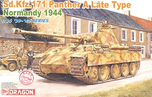 1/35 scale model Dragon 6168 5 Fighter Leopard A late-type Normandy 1944 "Magic Track Limited"