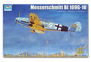 Trumpeter 1/32 scale model 02298 Messers Mitter Bf109G-10 Fighter *