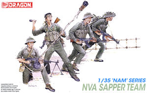 1/35 scale model DRAGON / Dragon 3308 North Vietnamese SAPPER combat engineer commando
