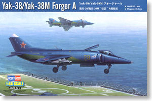 Hobby Boss 1/48 scale aircraft models 80362 YaK-38 / YaK-38M Blacksmith A carrier-based fighter