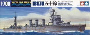 TAMIYA 1/700 scale model 31323 in the Japanese Navy long "Isuzu" light cruiser