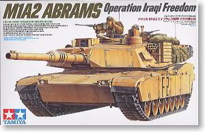 TAMIYA 1/35 scale models 35269 M1A2 Abrams main battle tank "Iraqi Freedom"