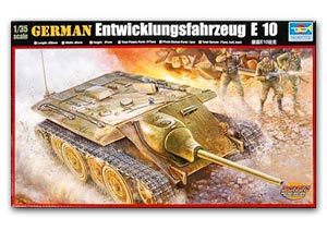 Trumpeter 1/35 scale model 00385 Germany E-10 plan chariot